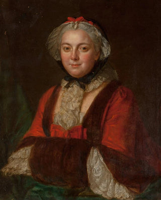 Portrait of Marie Leczinska, Queen of France - Circle of François Hubert Drouais — artwork view