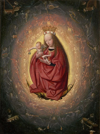 La Glorification de la Vierge - Cercle de Geertgen tot Sint Jans — artwork view
