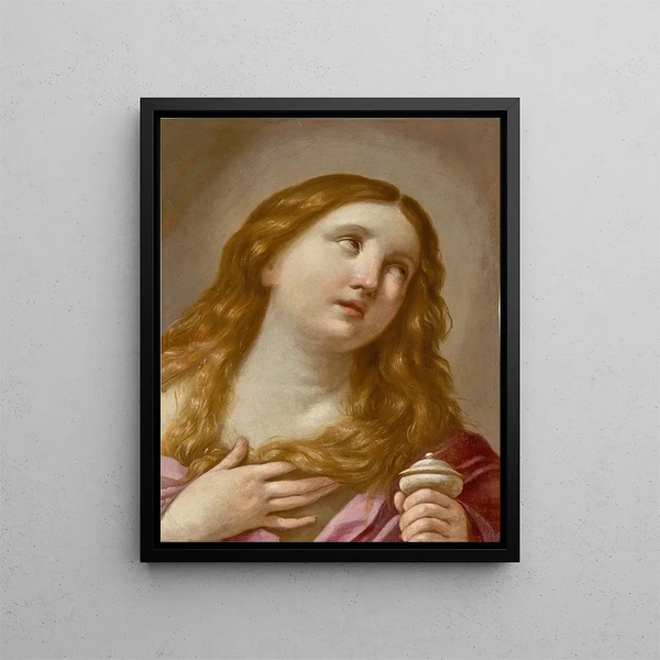 Marie-Madeleine - Guido Reni Circle — framed artwork on a wall