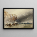 Château de Duanle - Cercle de Henry Barlow Carter — framed artwork on a wall