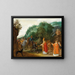 Abraham and Melchizedek - Circle of Jacob Symonsz Pynas — framed artwork on a wall
