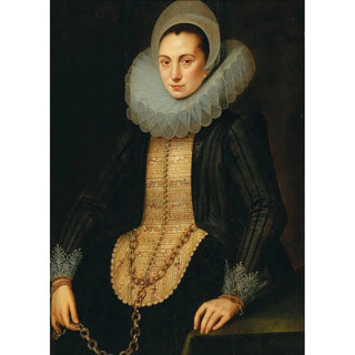 Portrait of a young woman - Circle of Jan Anthonisz van Ravesteyn — artwork view