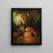 Festive Gathering - Circle of Jean-Baptiste Pater — framed artwork on a wall