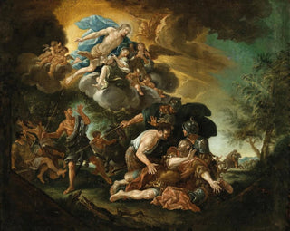 The Conversion of Saul - Circle of Johann Heiss — artwork view