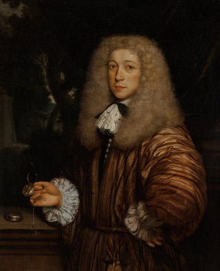 Gentleman with Watch - Circle of John Michael Wright — artwork view