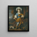 Portrait of a Boy - Circle of John van der Vaart — framed artwork on a wall