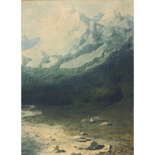 Alpine landscape - Joseph Mallord William Turner Circle — artwork view