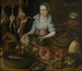 La Femme de ménage dans la cuisine - Cercle de Lucas van Valckenborch — artwork view