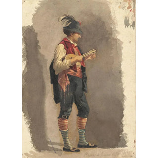 Musician standing - Mariano Fortuny y Carbó Circle — artwork view