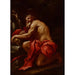 Saint Jerome in the Desert - Circle of Paolo Pagani — framed artwork on a wall