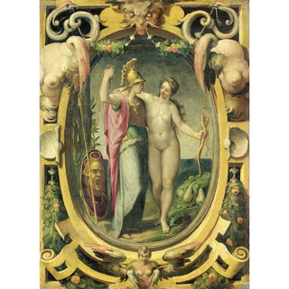 Venus and Minerva - Circle of Pellegrino Tibaldi — artwork view