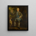Portrait of a Boy in a Landscape - Circle of Stephen Slaughter — framed artwork on a wall