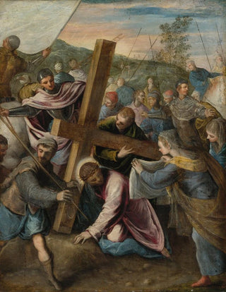 The Christ on the Way to Calvary - Circle of Tintoret — artwork view