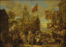 Scene of a rural life in a village - William Hogarth's Circle — artwork view