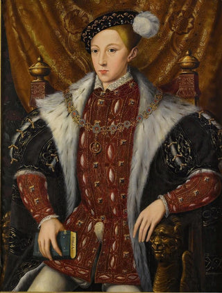 Portrait of Edward VI - Circle of William Scrots — artwork view