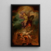 Reproduction of the painting Saint Michel - Cercle de Wolfgang Andreas Heindl