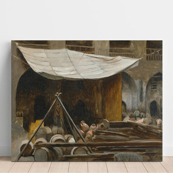 Reproduction of the painting Citadel Painting, Acre - Jean-Léon Gérôme