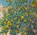 Reproduction of the painting Citronniers à La Mortola - Theo van Rysselberghe