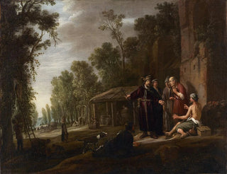 La parabole des ouvriers dans la vigne - Claes Cornelisz Moeyaert — artwork view