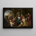 Resurrection of Lazarus - Claes Moeyaert — framed artwork on a wall