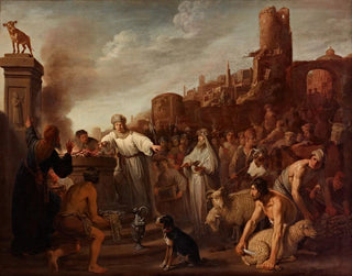 Sacrifice de Jéroboam - Claes Moeyaert — artwork view