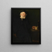 a good historical portrait by Robert Loftin Newman - Clara Taggart MacChesney — framed artwork on a wall