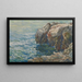 Cap d'Antibes - Clara Voortman Dobbelaere — framed artwork on a wall