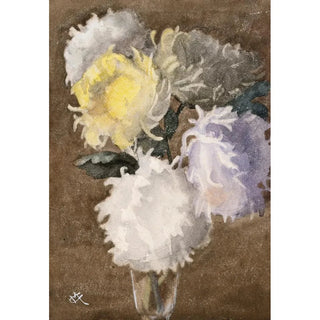 Chrysanthemum Still Life - Clare Marsh — artwork view