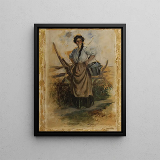 Dairy - Clarence F. Underwood — framed artwork on a wall