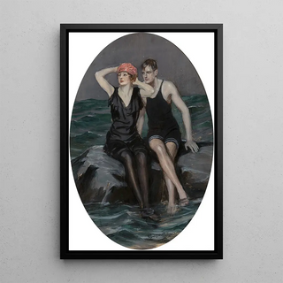 Swimmers - Clarence F. Underwood — artwork view