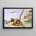 The Patient Cow - Clarence Holbrook Carter — framed artwork on a wall