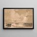 Marine View Painting No. 1 - Clark Oliver — framed artwork on a wall