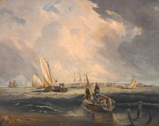 Sables de Bligh à Sheerness - Clarkson Stanfield — artwork view