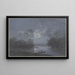 Landscape by moonlight - Claude-Joseph Vernet — framed artwork on a wall