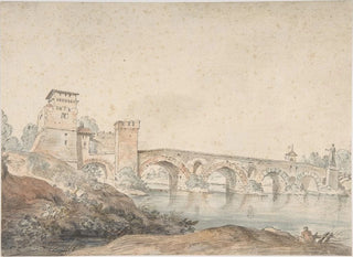 Pont Molle, Rome - Claude-Joseph Vernet — artwork view