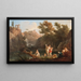 Les quatre moments de la journée Soir - Claude-Joseph Vernet — framed artwork on a wall
