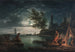 Les Quatre moments de la journée, Nuit - Claude-Joseph Vernet — artwork view