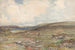 Land with sheep and shepherd - Claude Hayes — artwork view