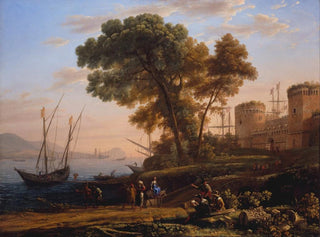 An artist studying from nature - Claude Lorrain — artwork view