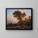 An artist studying from nature - Claude Lorrain — framed artwork on a wall