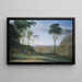 The Christ appears before Mary Magdalene Noli me tangere - Claude Lorrain — framed artwork on a wall