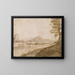 Landscape - Claude Lorrain — framed artwork on a wall