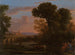 Pastoral landscape painting - Claude Lorrain — artwork view