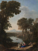 Repos pendant la fuite en Égypte - Claude Lorrain — artwork view