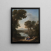 Repos pendant la fuite en Égypte - Claude Lorrain — framed artwork on a wall