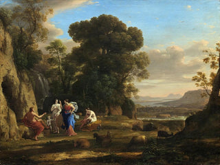 The Judgment of Paris - Claude Lorrain — artwork view