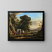 The Judgment of Paris - Claude Lorrain — framed artwork on a wall