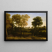 View of La Crescenza - Claude Lorrain — framed artwork on a wall