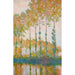 Reproduction of the painting Poplars by the Epte River, Autumn - Claude Monet