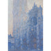 Rouen Cathedral, façade and Albane tower, morning effect - Claude Monet — artwork view